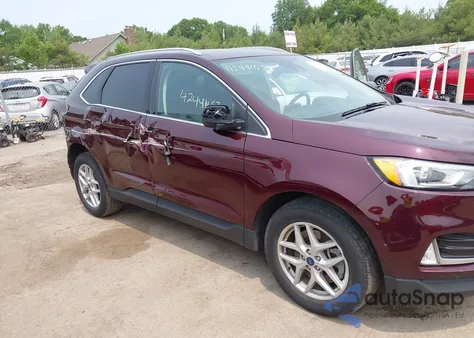 2022 Ford Edge Sel from USA, damaged, VIN 2FMPK4J91NBA25780